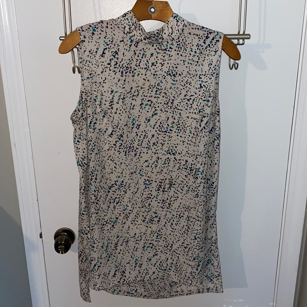 Speckled Mock Neck Tank